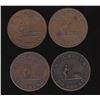 Image 2 : Breton Tokens - Br 1010.  Group of 4.