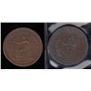 Image 2 : Wellington Tokens - Br 984 and 985.  Wellington Pennies