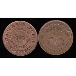 Br 579 and 580. Lymburner's Cards