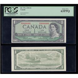 Bank of Canada $1, 1954