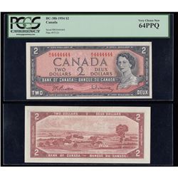 Bank of Canada $2, 1954