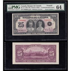 Bank of Canada $25, 1935