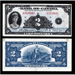 Bank of Canada $2, 1935