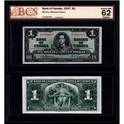 Bank of Canada $1, 1937
