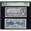 Image 1 : Bank of Canada $5, 1954, Replacement Note