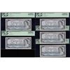 Image 2 : Bank of Canada $5, 1954, Replacement Notes - Lot of 5 Consecutive