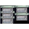 Image 2 : Bank of Canada $5, 1954, Replacement Notes - Lot of 5 Consecutive