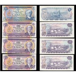 Bank of Canada Replacement Banknote Lot of 4