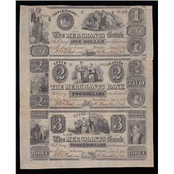 1837 The Merchants Bank Part Sheet