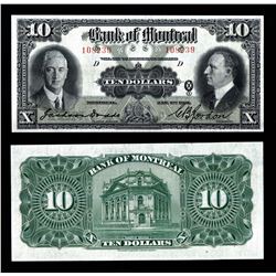 Bank of Montreal $10, 1931