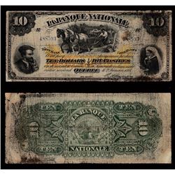 Banque Nationale $10, 1897