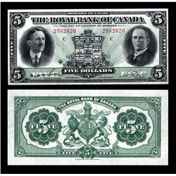 Royal Bank of Canada $5, 1927