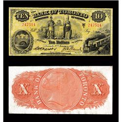 Bank of Toronto $10, 1937