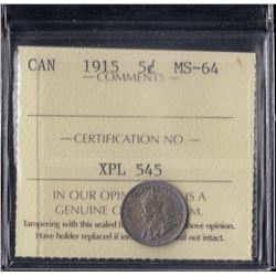 Canada - 1915 Five Cents