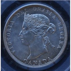 Canada - 1883H Twenty Five Cents