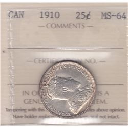 Canada - 1910 Twenty Five Cents