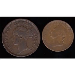 Nova Scotia tokens - Lot of 2