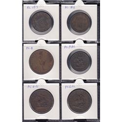 Province of Canada - Lot of 6