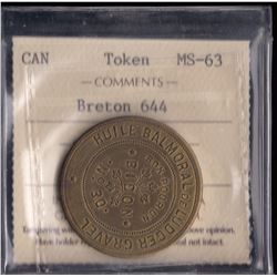 P.P. Mailloux Token, 1892