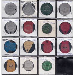 Nova Scotia dairy tokens.