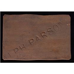 HUDSON'S BAY COMPANY - Ralph Parsons