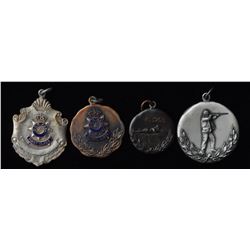 Shooting Medals - Lot of 4