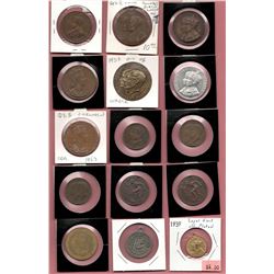 Lot of 61 Medals, Medallions, Misc.