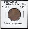 Image 1 : Nova Scotia Token - Canso Causeway
