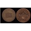 Image 2 : Quebec Tokens - Br. 574, 574a.  Gnaedinger cards.