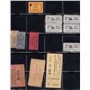 Image 1 : Quebec - Group of 12 card tokens.