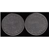 Image 1 : Quebec Tokens - A pair of Edouard Marchand tokens.