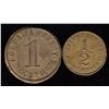 Image 1 : Lot of 2 Ontario Tokens
