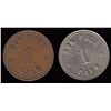 Image 2 : Lot of 2 Ontario Tokens
