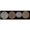 Image 1 : Lot of 4 Ontario Tokens