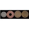 Image 1 : Lot of 4 Ontario Tokens