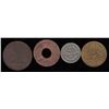 Image 1 : Lot of 4 Ontario Tokens