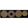 Image 1 : Lot of 4 Ontario Tokens
