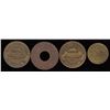 Image 2 : Lot of 4 Ontario Tokens