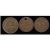Image 1 : Lot of 3 Ontario Tokens