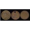 Image 2 : Lot of 3 Ontario Tokens
