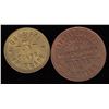 Image 2 : Lot of 2 Ontario Tokens