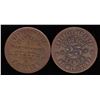 Image 2 : Lot of 2 Ontario Tokens