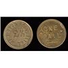 Image 2 : Lot of 2 Ontario Tokens