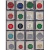 Image 2 : Alberta - Lot of 251 dairy tokens, primarily plastic with the few made of metal as indicated.