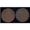 Image 2 : Br. 506.  9 Deniers, 1722-H, a pair. (La Rochelle).