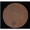 Image 2 : Br. 510.  Jeton, Indian in lilies, with aligator, in copper.