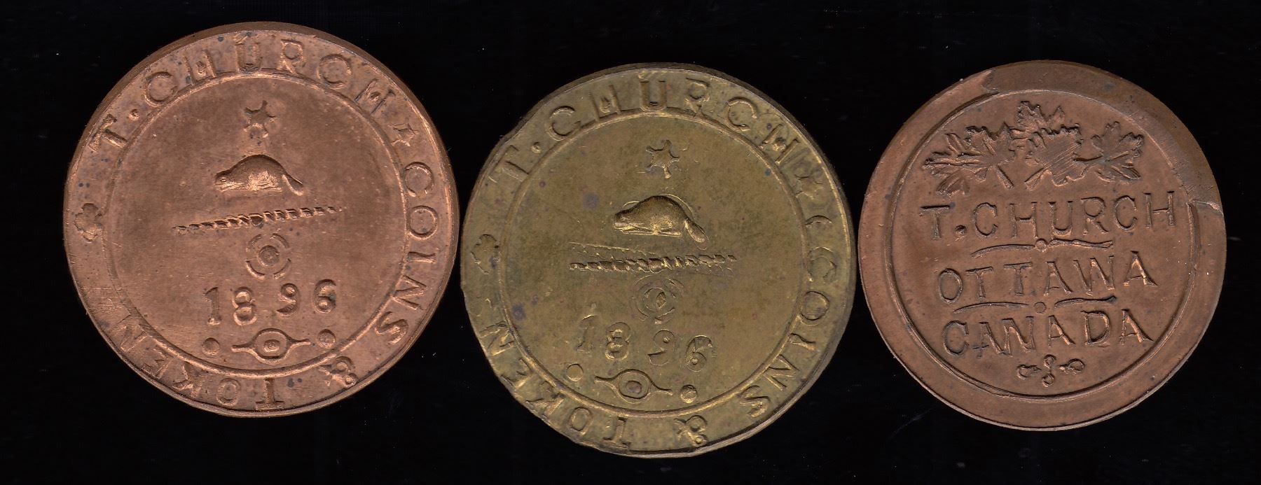 Thomas Church Tokens