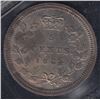 Image 1 : 1864 New Brunswick Five Cents