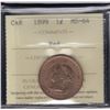 Image 2 : 1899 One Cent