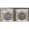Image 2 : Lot of 2 ICCS Graded 1949 Silver Dollars